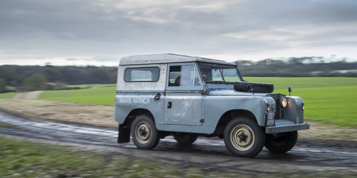 Classic & Sports Car’s Martin Port fits Avon Traction Mileage. 
