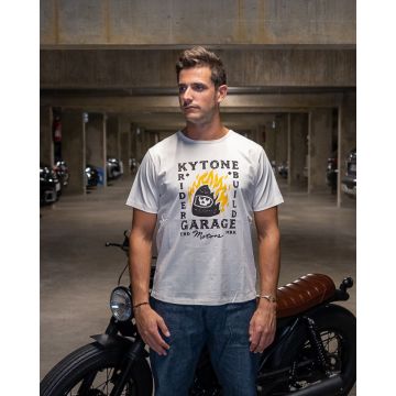 Kytone Ghost Rider White Tee
